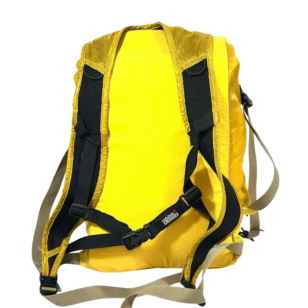 Dana Design Kompressor Packable Daypack Backpack Yellow Lightweight